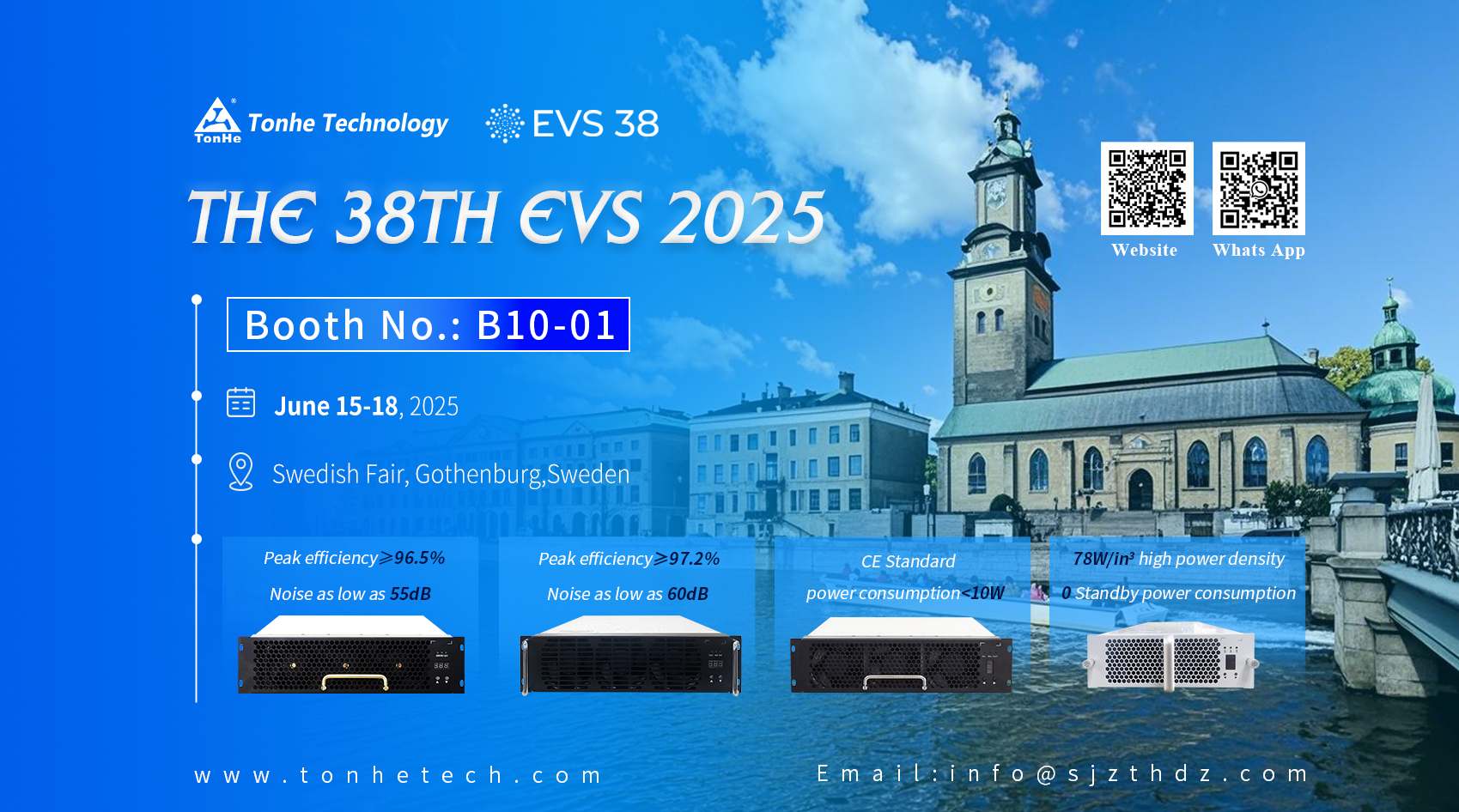 Tonhe Technology Einladung von EVS38