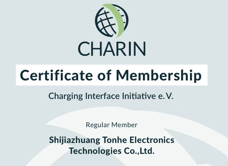 Shijiazhuang Tonhe Electronics Technologies Co., Ltd.wurde CharIN-Mitglied