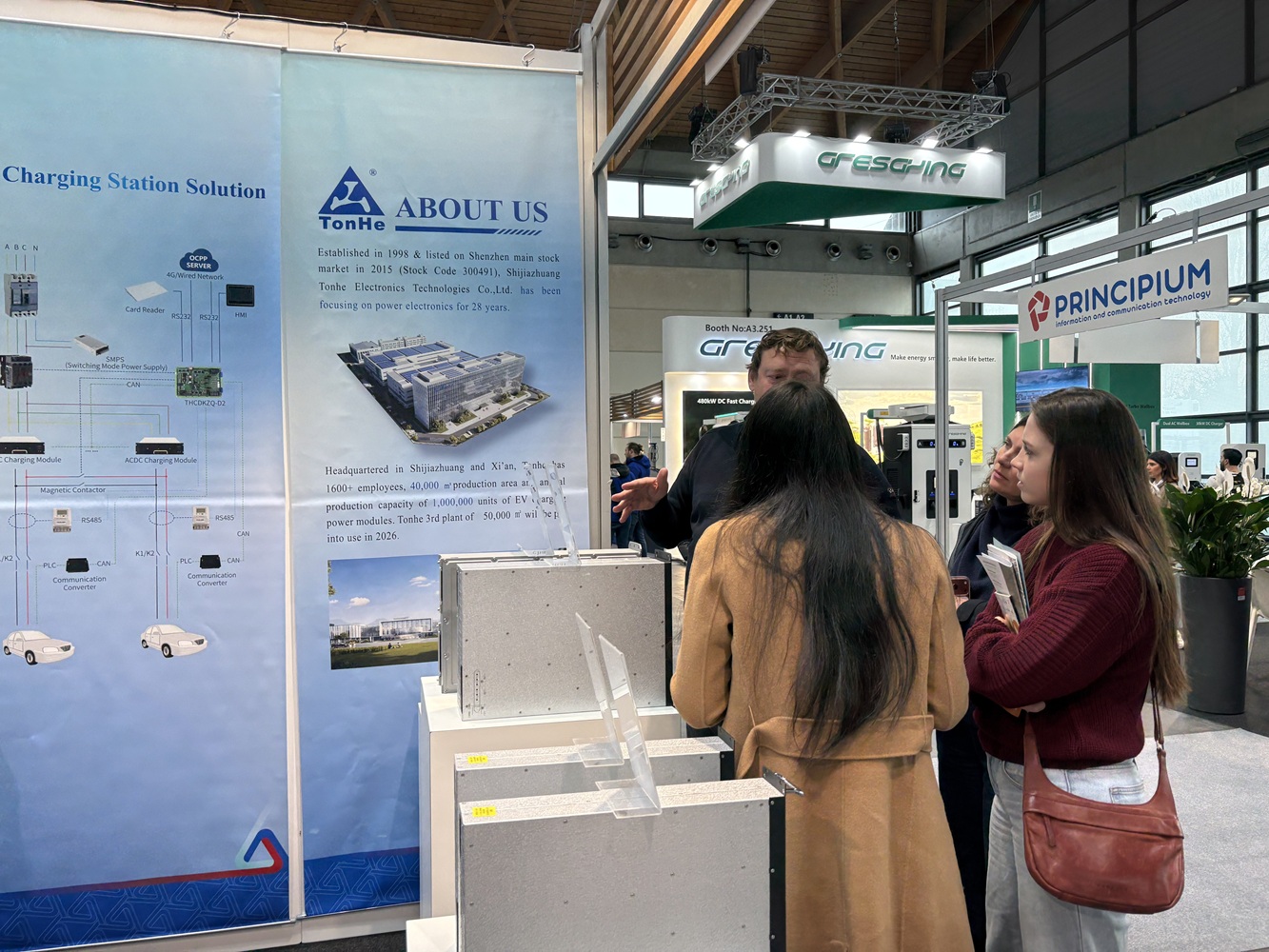 Tonhe Technology pr&auml;sentiert fortschrittliche Ladel&ouml;sungen f&uuml;r Elektrofahrzeuge auf der KEY (4)