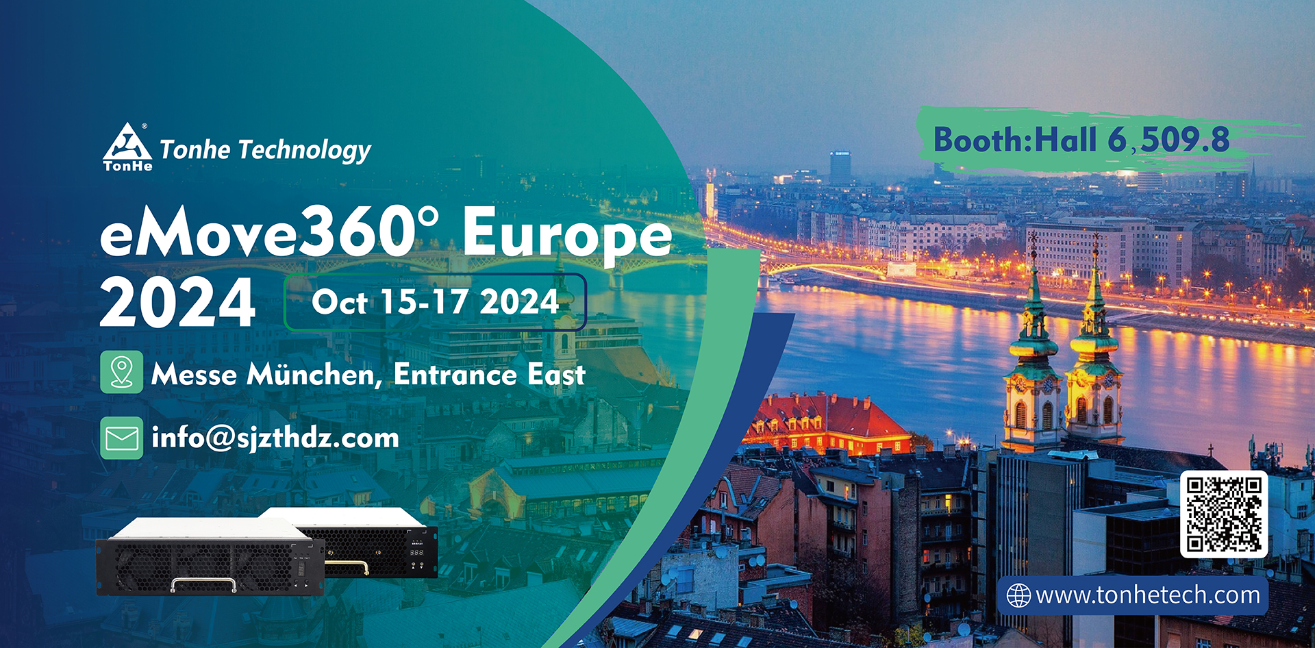 Tonhe Technology Showcase auf der eMove360° Europe 2024 